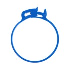 Хомут силовой пластиковый "СТРАЙК", диаметр 78-83 мм, многоразовый, Clip-Track, 4 шт. - Фото 3