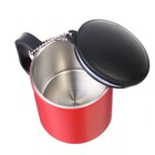 Термокружка, 180 мл, «Мастер К», сохраняет тепло 2 ч, 8.5×6.8 см, красная - Фото 4