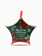 Чай новогодний чёрный «Мечты сбудутся в Новом году», вкус: зимняя вишня, 20 г - Фото 2