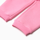Комплект для девочки (толстовка, брюки), НАЧЁС, цвет розовый, рост 86 см (52) - Фото 6