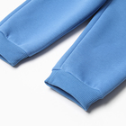 Комплект детский (толстовка, брюки), НАЧЁС, цвет синий, рост 92 см (52) - фото 23698347