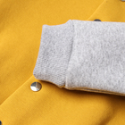 Бомбер для мальчика, НАЧЁС, цвет медовый/серый меланж, рост 80 см (48) - фото 23698370