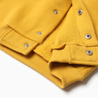 Бомбер для мальчика, НАЧЁС, цвет медовый/серый меланж, рост 92 см (52) - фото 23698379