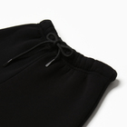 Комплект для мальчика (толстовка, брюки), НАЧЁС, цвет черный/серый меланж, рост 80 - Фото 5