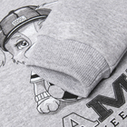 Комплект для мальчика (толстовка, брюки), НАЧЁС, цвет черный/серый меланж, рост 92 - фото 24069945