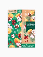 Чай новогодний в пакетиках «Уютного Нового года» в конверте, 7.2 г (4 шт.×1.8 г) - Фото 2