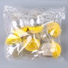 Основа для творчества и декорирования «Яйцо», набор 6 шт., размер 1 шт. — 7,5 × 5 × 5 см - фото 24518905