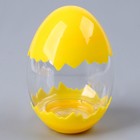 Основа для творчества и декорирования «Яйцо», набор 6 шт., размер 1 шт. — 9 × 6 × 6 см - фото 11256584