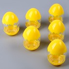 Основа для творчества и декорирования «Яйцо», набор 6 шт., размер 1 шт. — 9 × 6 × 6 см - фото 24618178