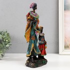 Сувенир полистоун "Африка. Мама с дочкой" МИКС 10х14х31,5 см - фото 22984495