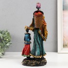 Сувенир полистоун "Африка. Мама с дочкой" МИКС 10х14х31,5 см - фото 22984496