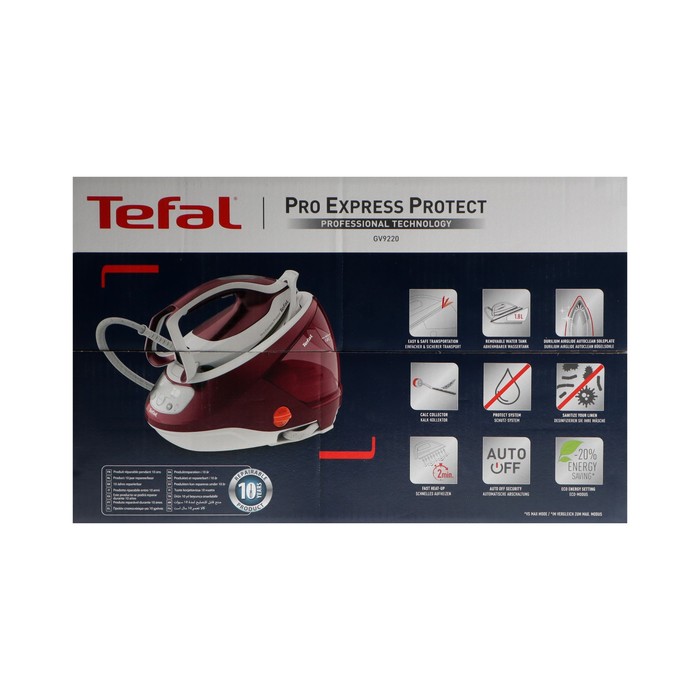 Парогенератор Tefal Pro Expert Protect Gv9220 Купить