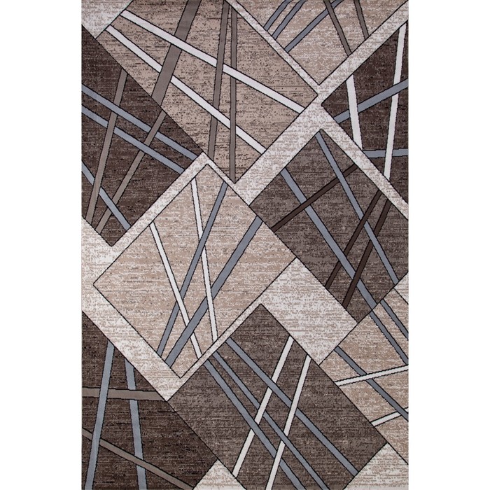 Ковёр прямоугольный Merinos Sierra, размер 60x110 см, цвет beige-brown 2 - Фото 1