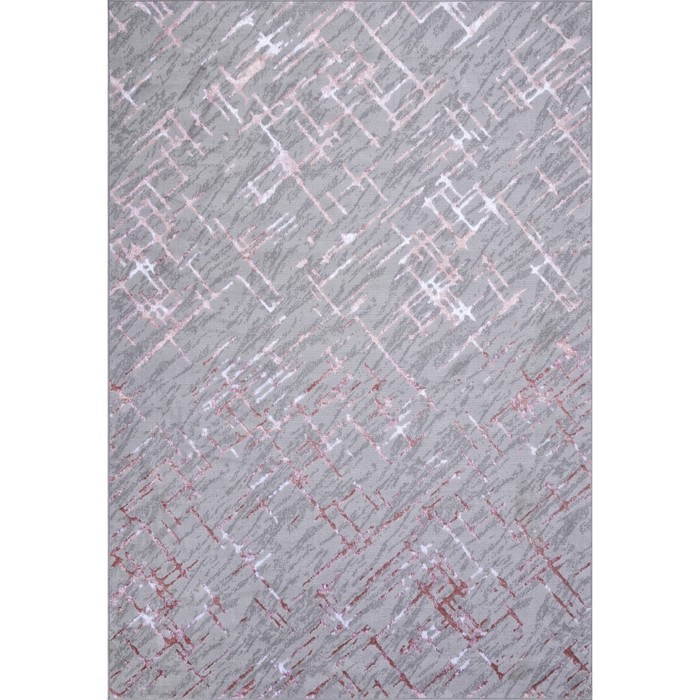 Ковёр прямоугольный Merinos Liman, размер 120x180 см, цвет gray-pink