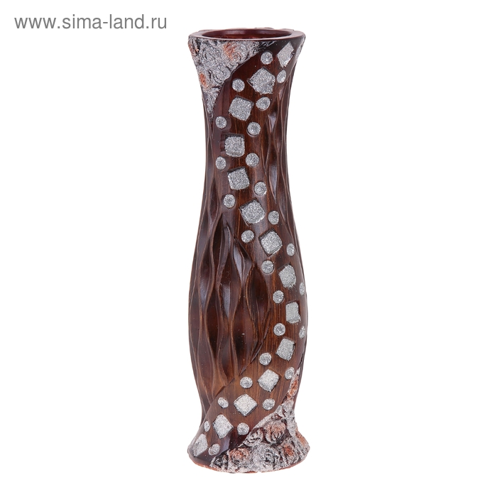 ваза керамика напол точка квадратик 60 см талия - Фото 1
