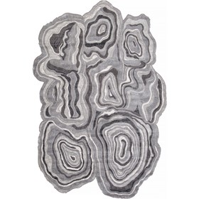 Ковёр прямоугольный Karmen Hali Safir, размер 78x150 см, цвет grey/grey