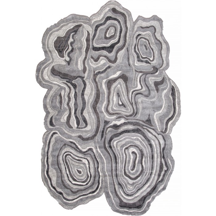 Ковёр прямоугольный Karmen Hali Safir, размер 78x150 см, цвет grey/grey - Фото 1