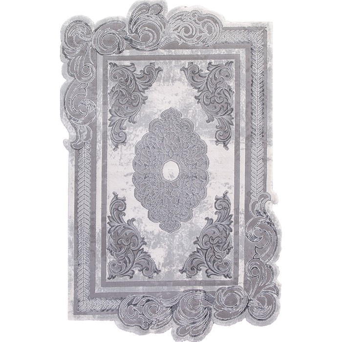 Ковёр прямоугольный Karmen Hali Safir, размер 116x180 см, цвет grey/grey - Фото 1