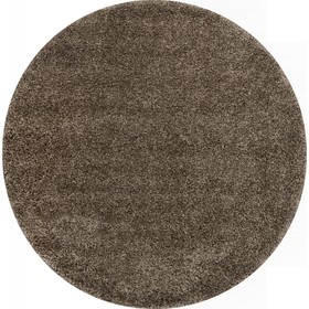 Ковёр круглый Merinos Trend, размер 150x150 см, цвет dark brown