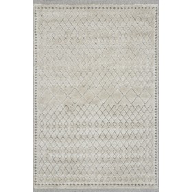 Ковёр прямоугольный Milat Tunis, размер 76x150 см, цвет l.gray/white