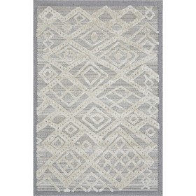 Ковёр прямоугольный Milat Tunis, размер 190x300 см, цвет white/l.gray