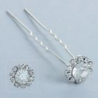 шпилька для волос "Кристалл" обрамление - Фото 1