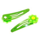 набор для волос "Улыбка" (2 невидимки 2 резинки) ромашка - Фото 2