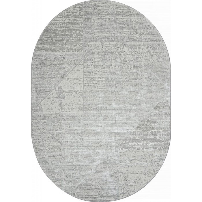 Ковёр овальный Sirius, размер 100x200 см, цвет cream-gray - фото 285074811