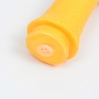 Игрушка пищащая "Гусь" для собак, 28 см, жёлтая - фото 24651579