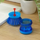 УЦЕНКА Щётка с дозатором для моющего средства Доляна, цвет МИКС - Фото 3