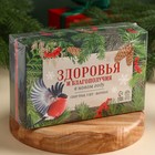 Подарочный набор новогодний «Здоровья и благополучия в новом году»: сбор трав 3 шт.×20 г, варенье из сосновых шишек 100 мл. - Фото 5