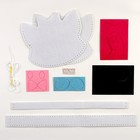 Набор для создания сумки из фетра с перфорацией «Милый котик» - Фото 3