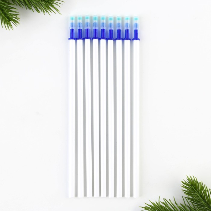 Набор ручка пиши-стирай и стержни «Пора загадывать желания», синяя паста, 0.5 мм