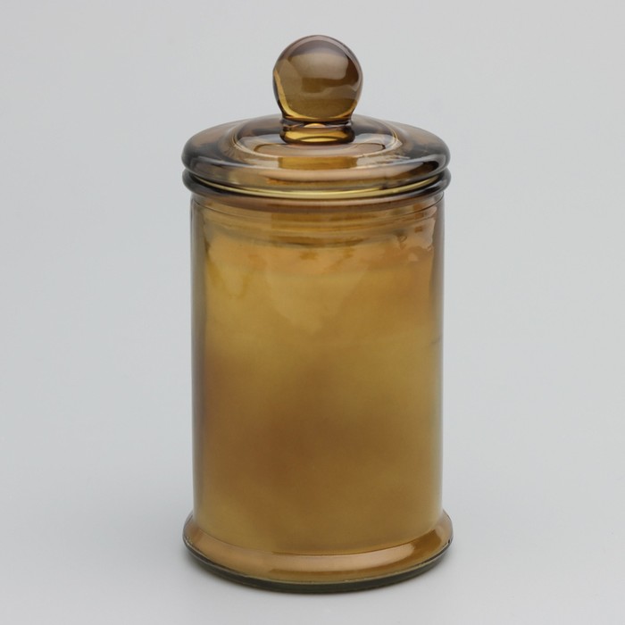 Свеча ароматическая в банке  "Цветущий жасмин", 40ч, 95 гр, в коробке - фото 1909334898