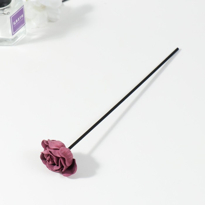 Палочки фибровые для аромадиффузора "Сиреневые цветы" набор 2 цветка + 6 палочек - фото 1907872510