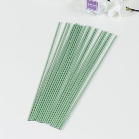 Палочка фибровая для аромадиффузора 'Светло-зелёная' 0,3х0,3х25 см