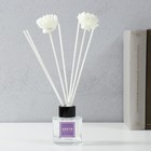 Палочки фибровые для аромадиффузора "Белоснежные цветы" набор 2 цветка + 5 палочек - Фото 4
