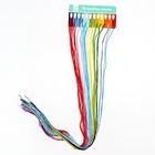 Вышивка крестиком на новый год на пластиковой канве «Снеговичок с шариком», набор для творчества - Фото 4