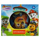 Игра пружинка «Щенячий патруль», 8 × 7 × 8 см - Фото 1