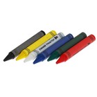 Восковые карандаши «Синий трактор» 6 цв., толстые - фото 35960091