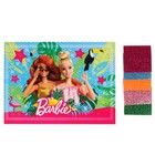 Набор для детского творчества «Барби» аппликация мягкая мозаика, 17 × 23 см - Фото 5