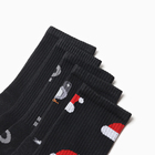 Набор мужских носков KAFTAN "Деньги валятся с небес" 5 пар, размер  41-44 (27-29 см) - Фото 4