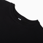 Костюм женский (толстовка/брюки), цвет чёрный, размер 46 - Фото 10