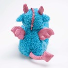 Мягкая игрушка «Дракон», 21 см, цвет голубой - фото 3622397