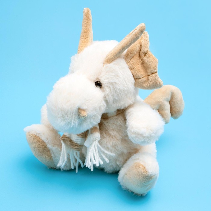 Мягкая игрушка «Дракон», цвет бежевый - Фото 1