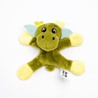 Мягкая игрушка-магнит «Дракон», 8,5 см, цвет светло-зелёный - фото 11196443