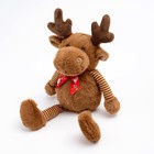 Мягкая игрушка «Олень», 18 см, цвет коричневый - фото 746558