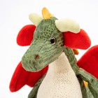 Мягкая игрушка «Дракон», 20 см, цвет зелёный - фото 24481191