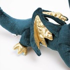 Мягкая игрушка «Дракон», 34 см, цвет синий - Фото 3