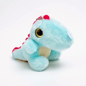 Мягкая игрушка «Дракон», 13 см, цвет голубой